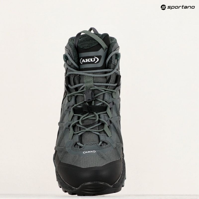 AKU men's hiking boots Rocket Mid DFS GTX grey/green 9