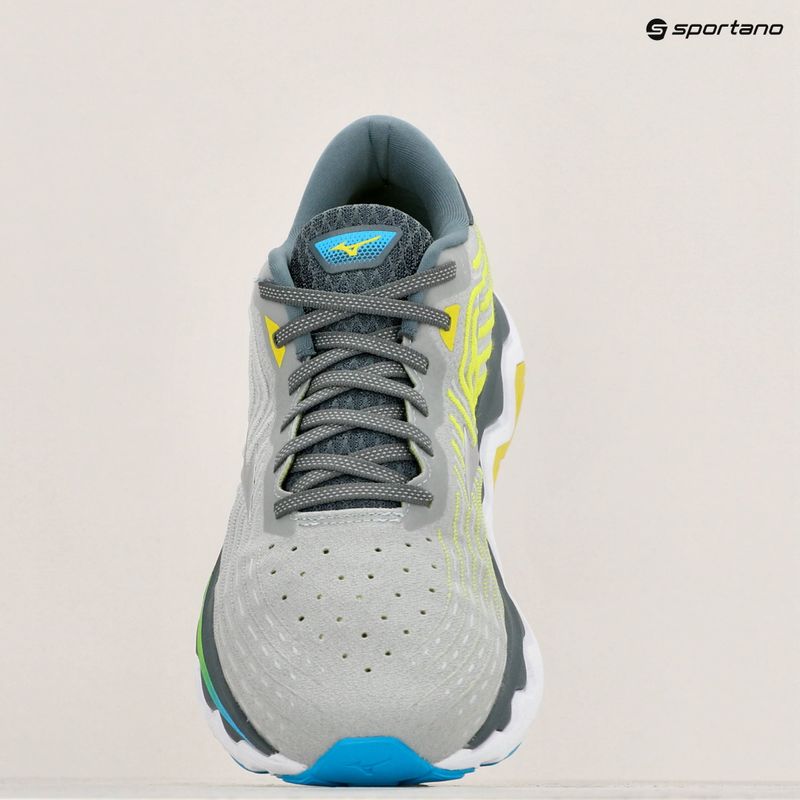 Men's running shoes Mizuno Wave Horizon 6 pblue/silver/bolt2neon 11