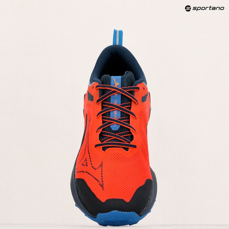 Men's running shoes Mizuno Wave Ibuki 4 tigerlily/dblue/sblue 9