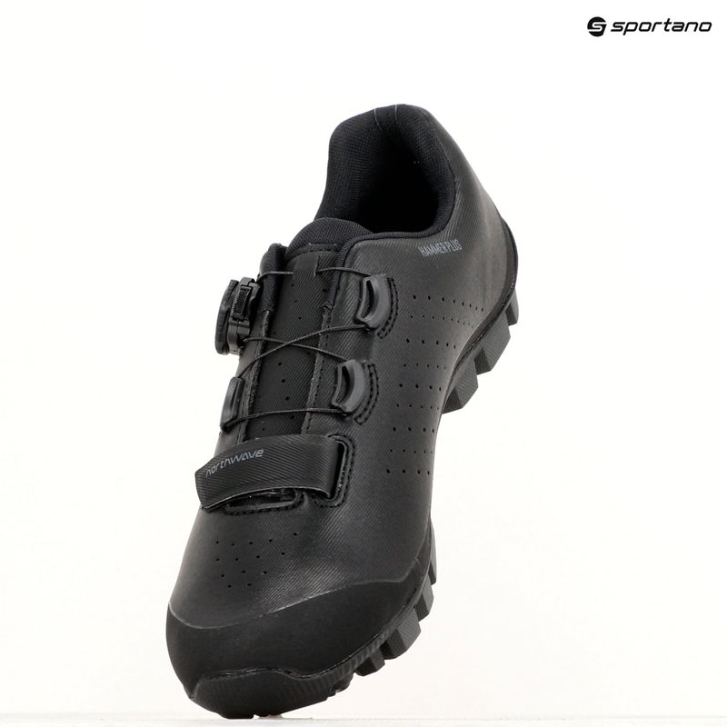 Men's MTB cycling shoes Northwave Hammer Plus black/dark grey 9
