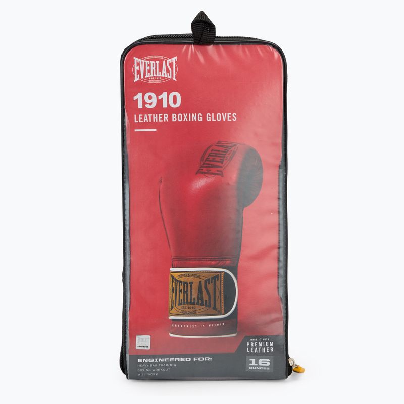 Boxing gloves Everlast 1910 Classic red 6