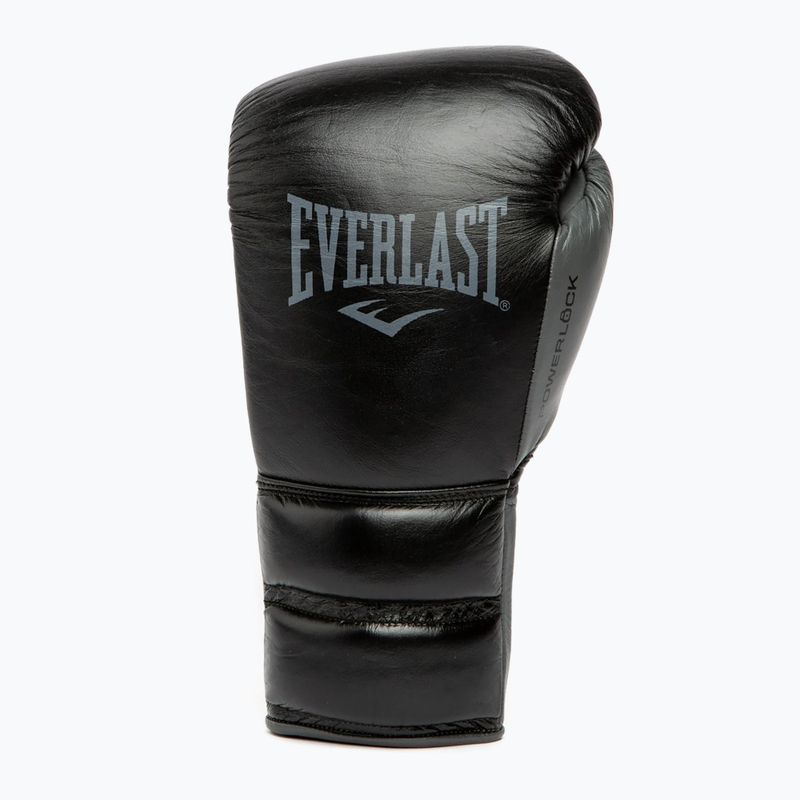 Everlast Powerlock 2 Laced Pro Training boxing gloves black 8