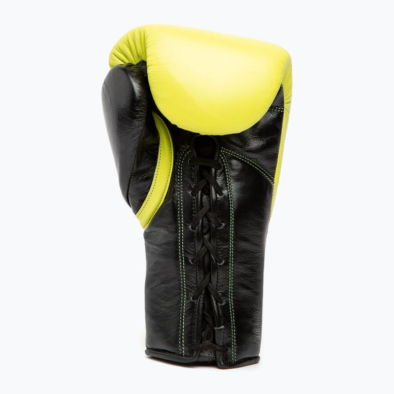 Everlast Powerlock 2 Laced Pro Training boxing gloves neon yellow 9