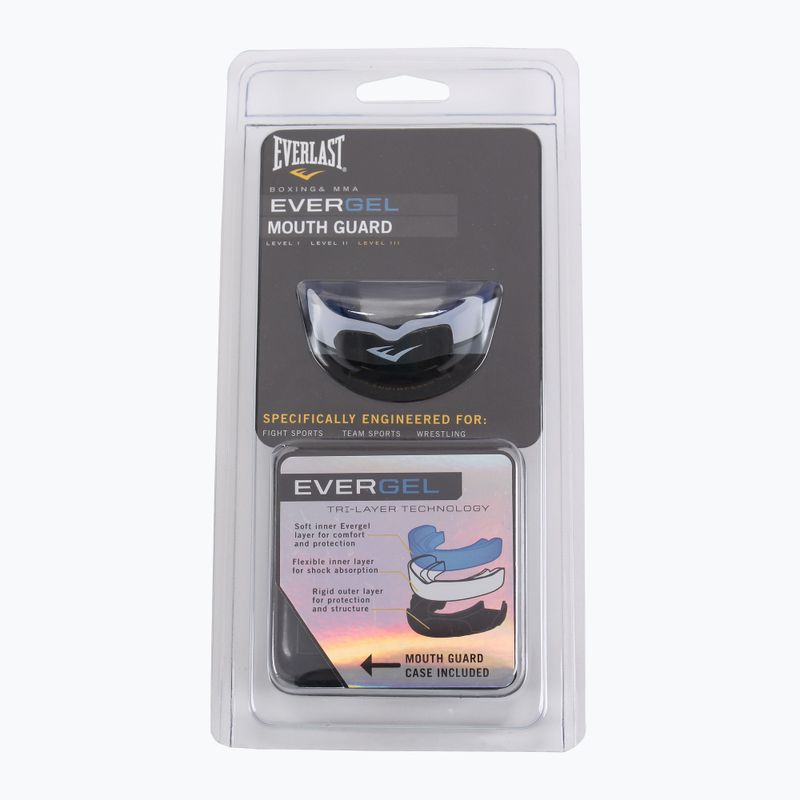 Professional single mouthguard Everlast blue 4