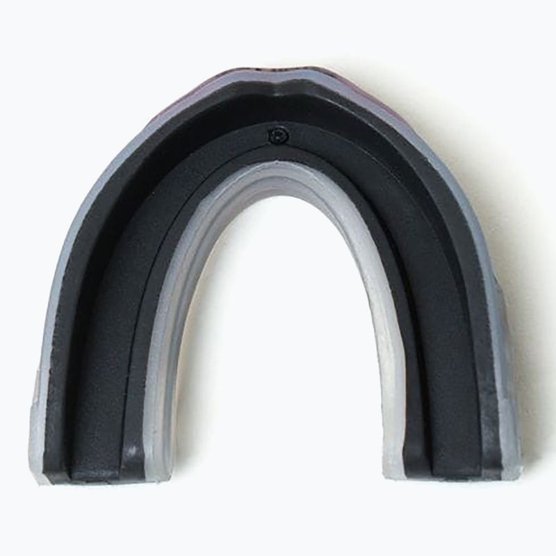 Professional single mouthguard Everlast clear/black 3
