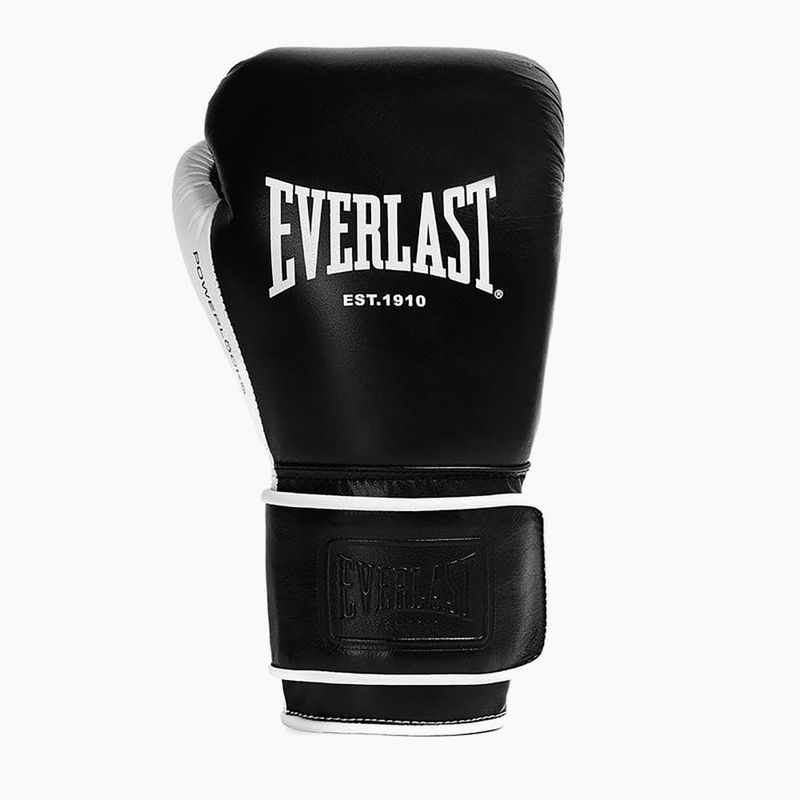 Boxing gloves Everlast Powerlock Pro OG H&L black/white 2