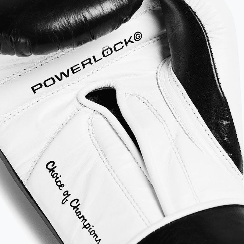 Boxing gloves Everlast Powerlock Pro OG H&L black/white 5