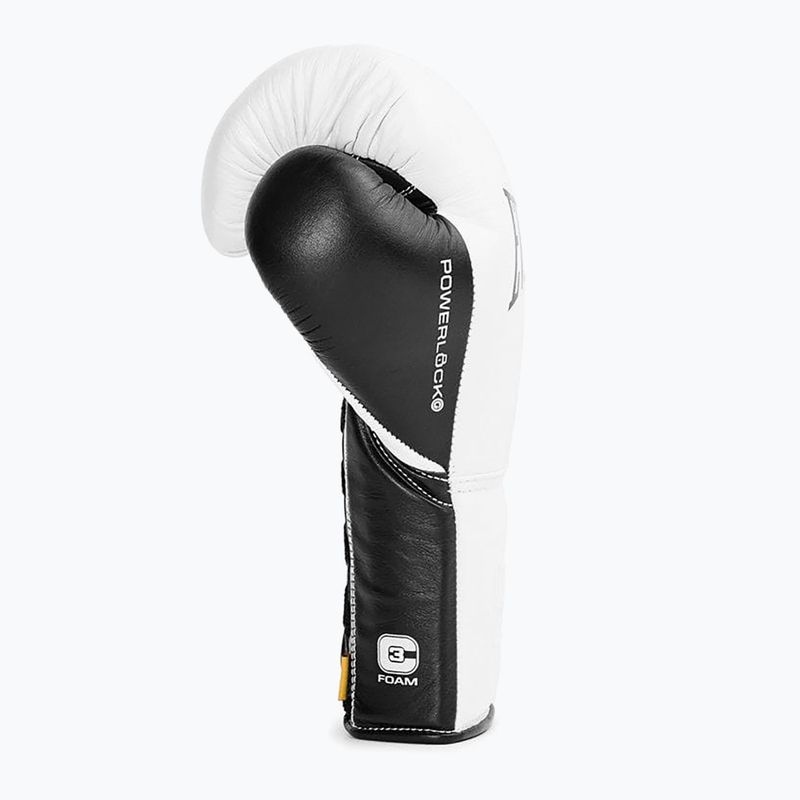 Boxing gloves Everlast Powerlock Pro OG Laced white/black 3