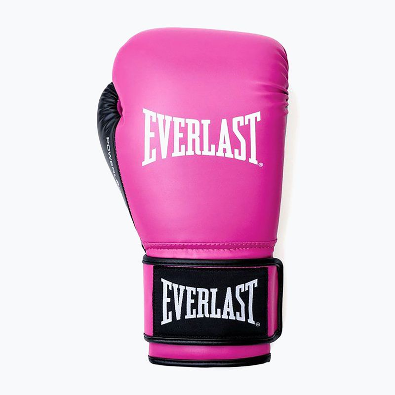 Boxing gloves Everlast Powerlock Pro OG H&L Training Glove pink/black 2