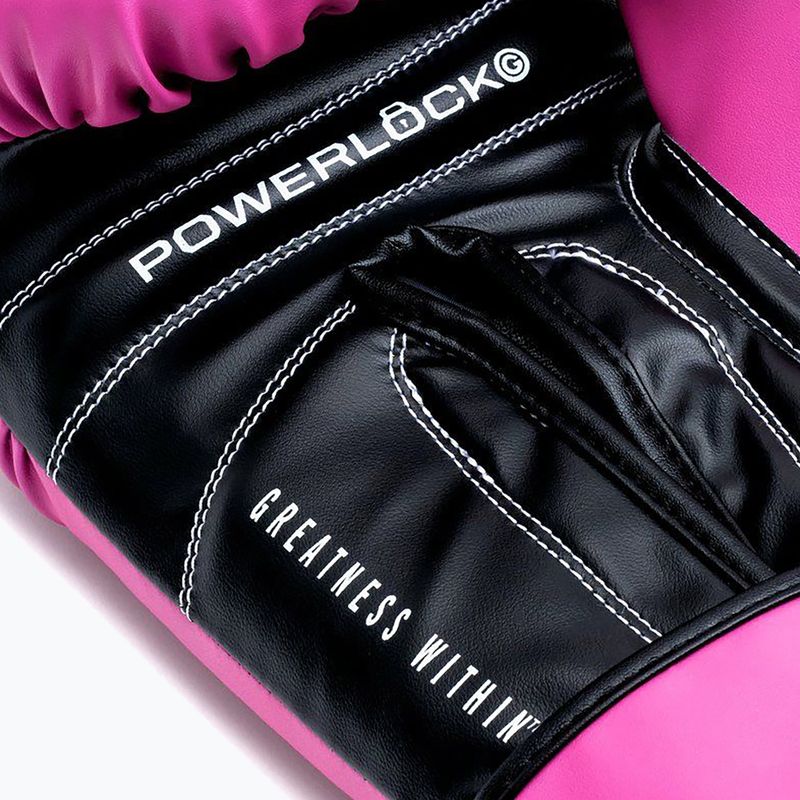 Boxing gloves Everlast Powerlock Pro OG H&L Training Glove pink/black 6