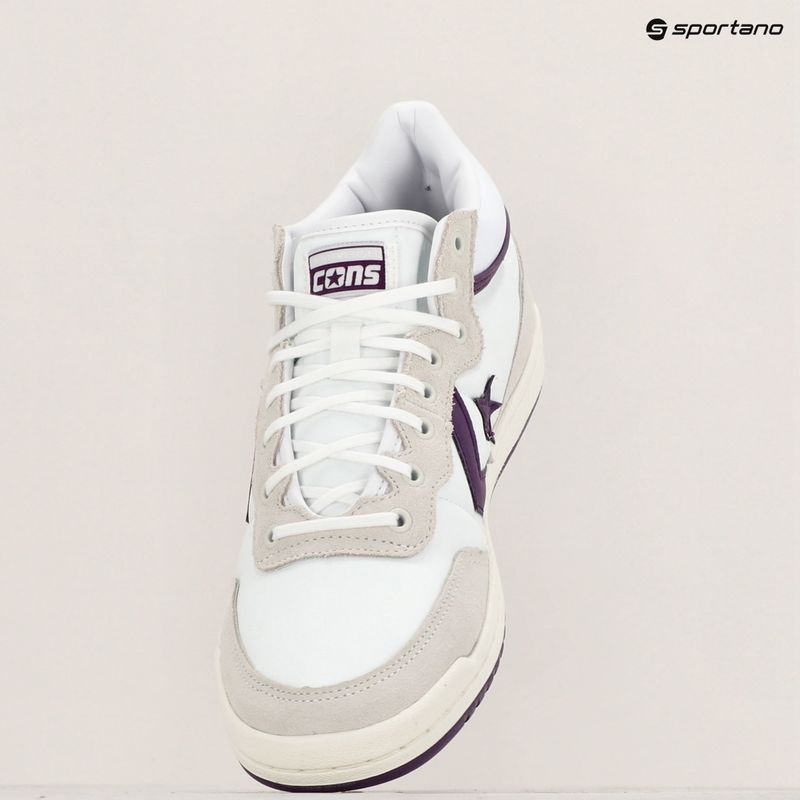 Converse Cons Fastbreak Pro Suede Nylon white/vaporous gray/purple shoes 9