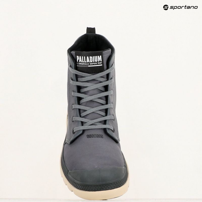 Palladium Pampa Lite+ Hi iron gate boot 10