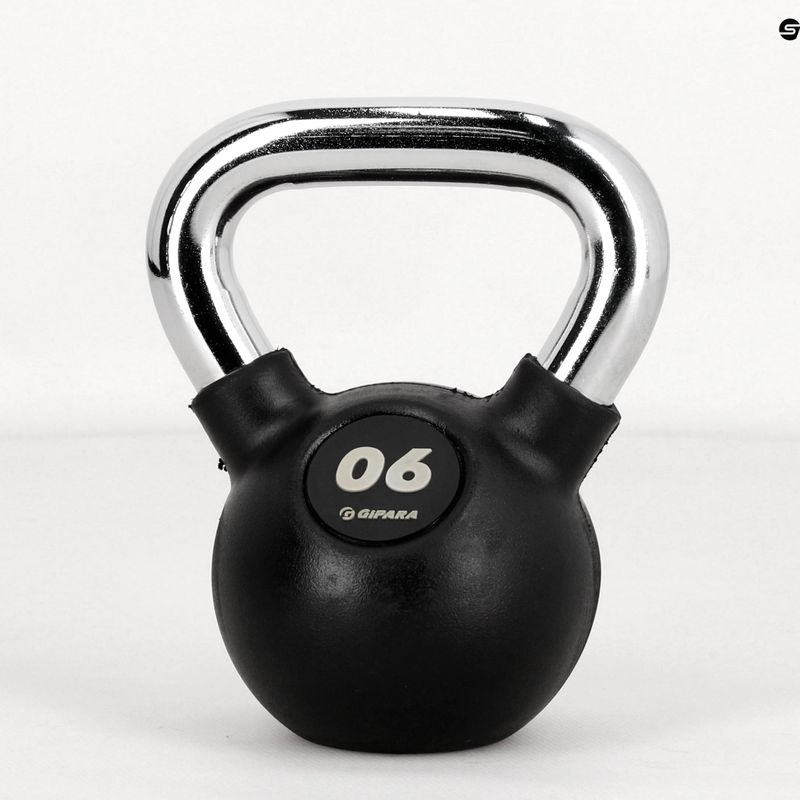 Gipara Fitness rubberised kettlebell 3123 5