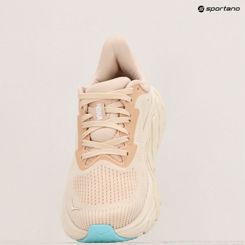 Women's running shoes HOKA Arahi 7 vanilla/cream 9