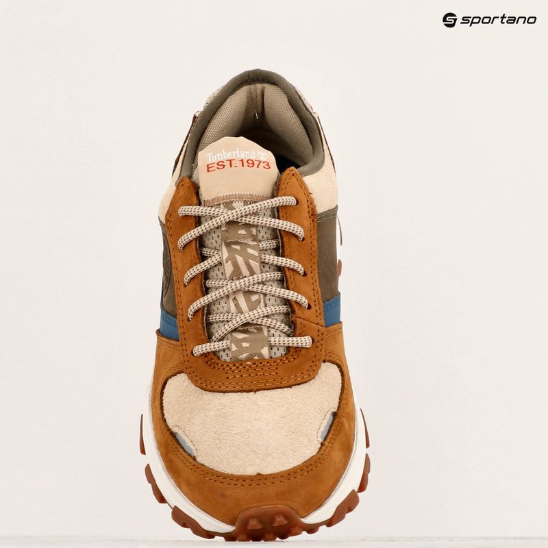 Timberland men's shoes Winsor Park Ox brown w/navy 17