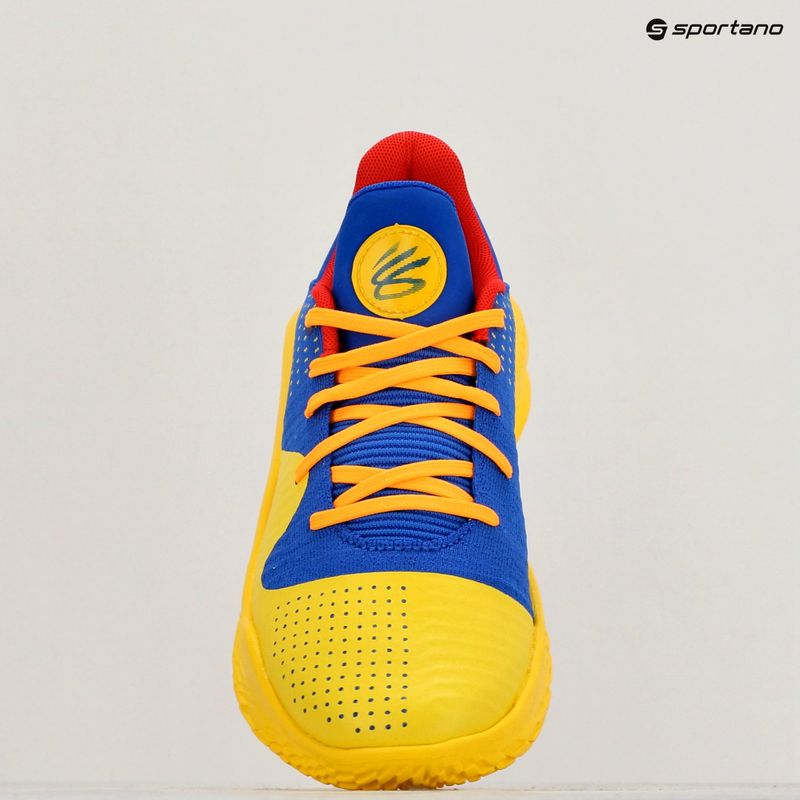 Under Armour Curry 4 Low Flotro team royal/taxi/team royal basketball shoes 16