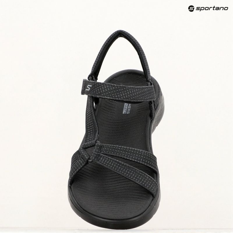 Women's SKECHERS Go Walk Flex Sandal Sublime black 15