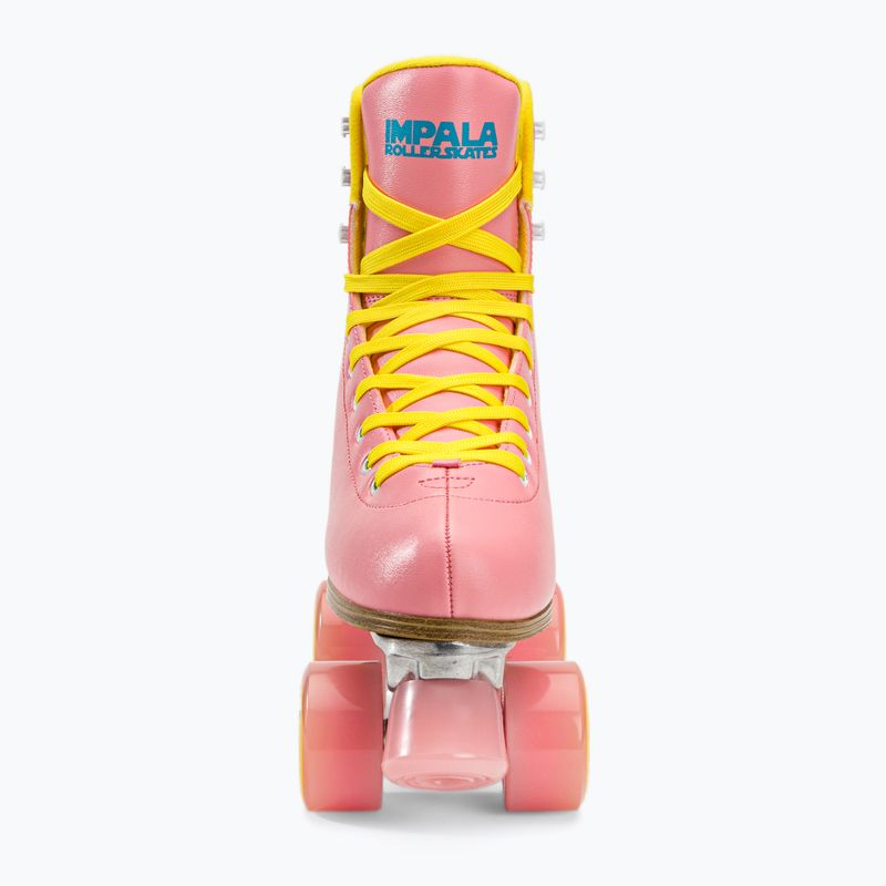 Women's IMPALA Quad Skates pink and yellow 5