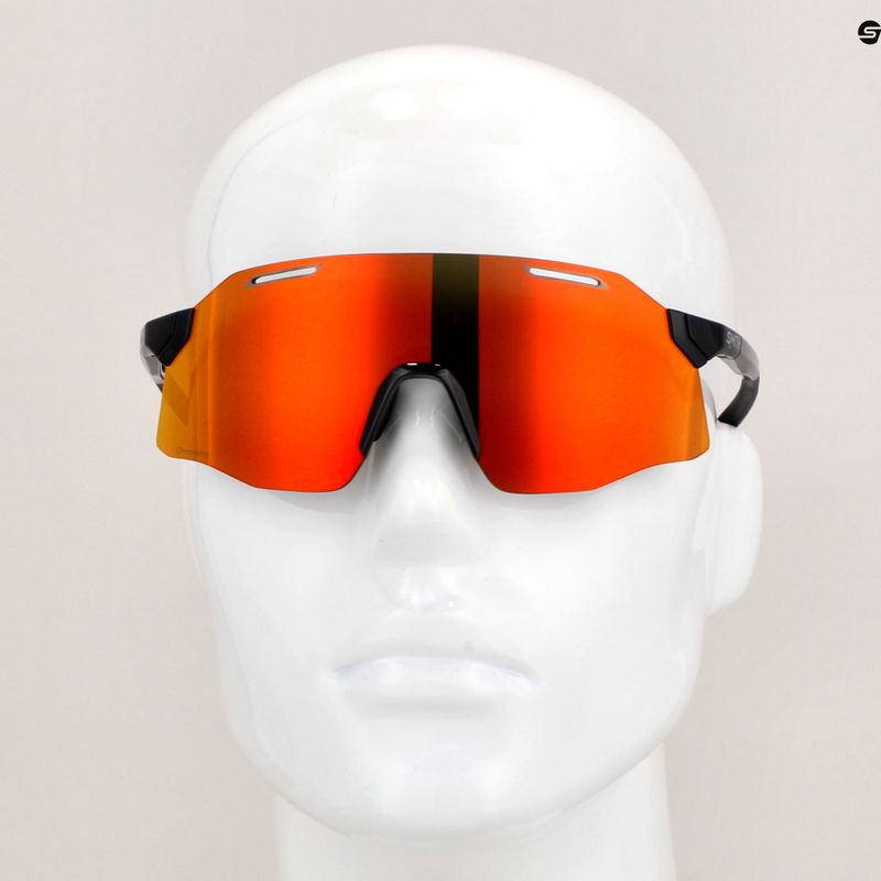 Smith Vert black/chromapop red mirror sunglasses 8
