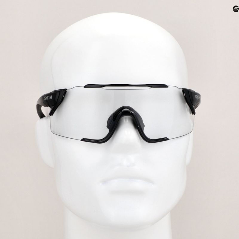 Smith Attack MAG MTB black/photochromic clear to gray sunglasses 8