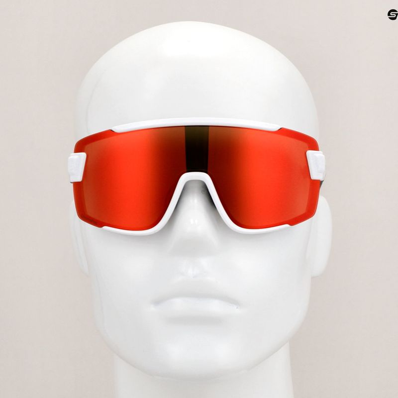 Smith Wildcat white/chromapop red mirror sunglasses 8