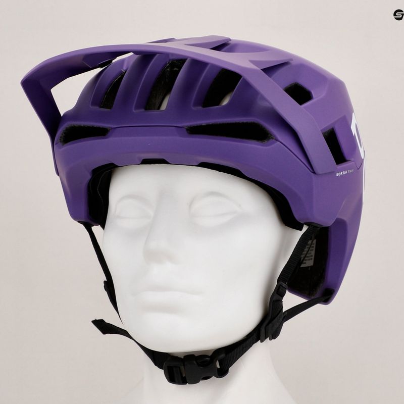 POC Kortal Race bicycle helmet MIPS purple/uranium black metallic matt 10