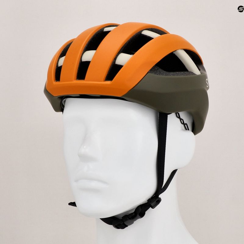 Smith Network MIPS matte sunrise/forest bone bicycle helmet 7