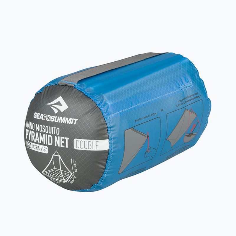 Mosquito net Sea To Summit Nano MosquiTo Pyramid Net Double grey 9