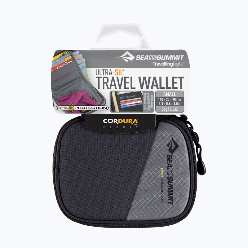 Sea to Summit Travel Wallet RFID protection grey-black ATLTWRFIDSBK 5