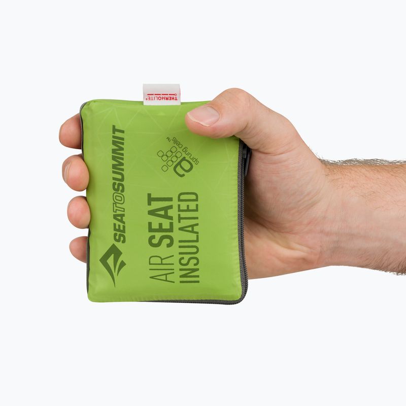 Inflatable seat mat Sea to Summit Air Seat Insulated green 10