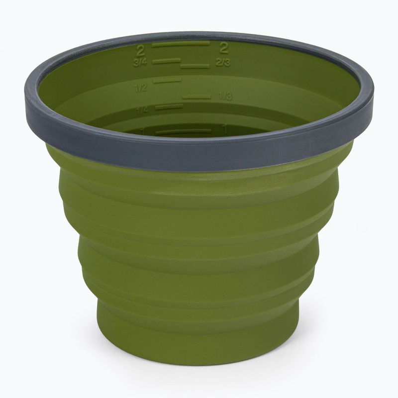 Sea to Summit X-Set 5pc collapsible dinnerware set. AXSET31OL 8