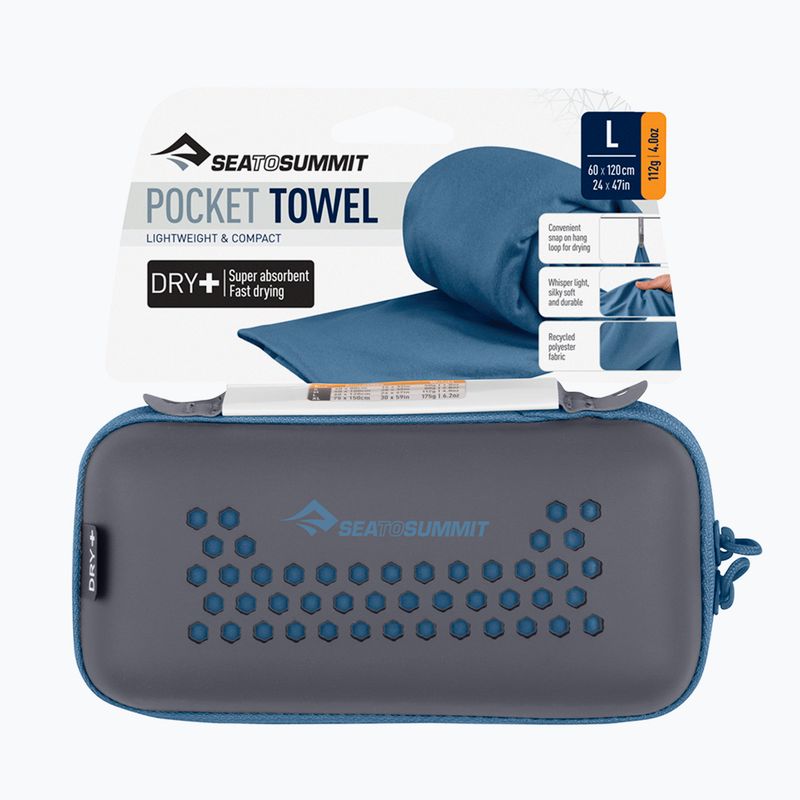 Sea to Summit Pocket Towel blue ACP071051-040205 8