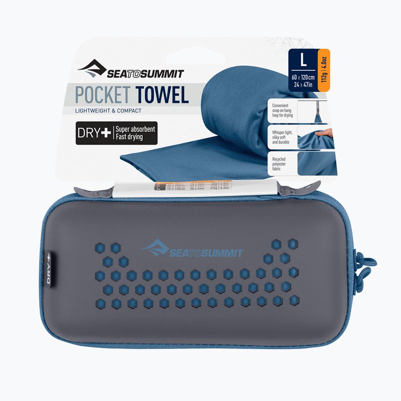 Quick-drying towel Sea to Summit Pocket Towel ACP071051-060215 moonlight 3