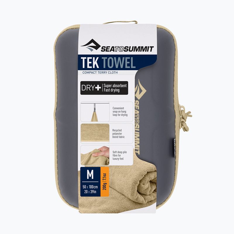 Quick-drying towel Sea to Summit Tek Towel M desert 3