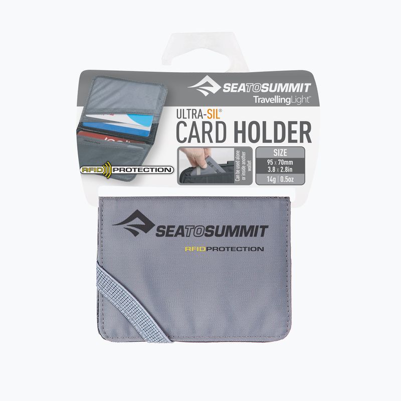 Sea to Summit Card Holder RFID wallet grey 2