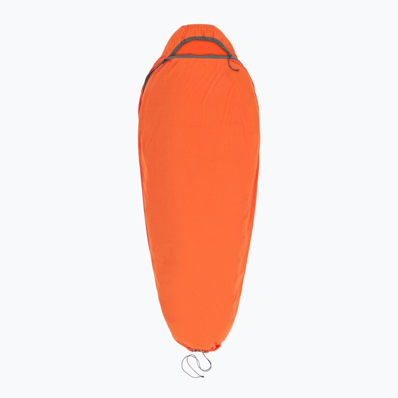 Sea to Summit Reactor Extreme Sleeping Bag Liner Mummy CT spicy orange/beluga 2