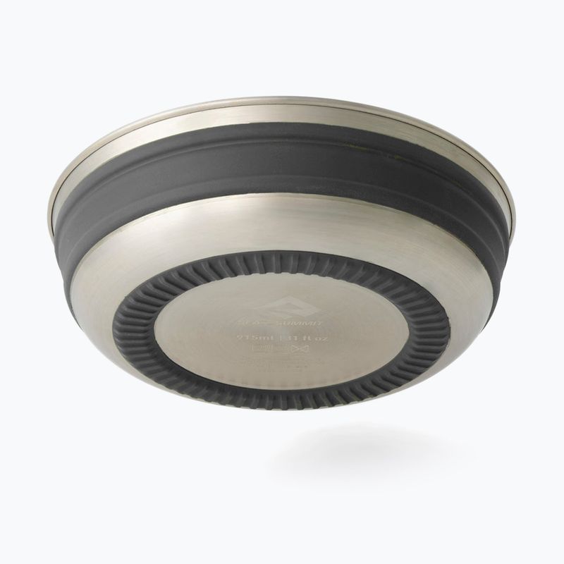 Bowl Sea to Summit Detour Stainless Steel Collapsible 665 ml beluga grey 2