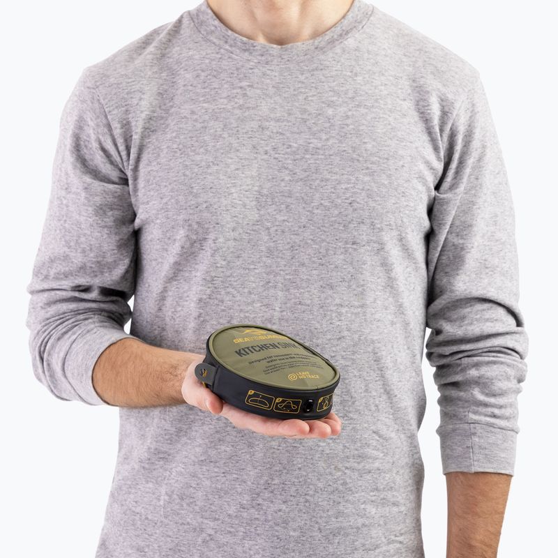 Travel sink Sea to Summit Kitchen Sink 20 l burnt olive 5