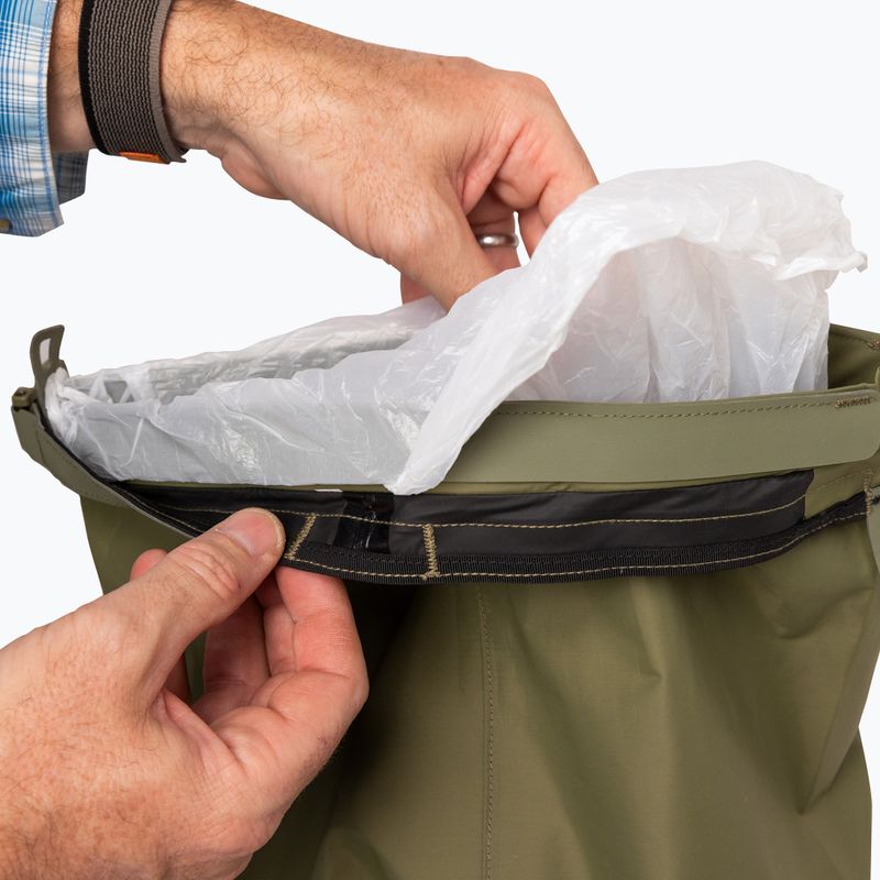 Garbage bag Sea To Summit Trash Dry 10 l burnt olive 7