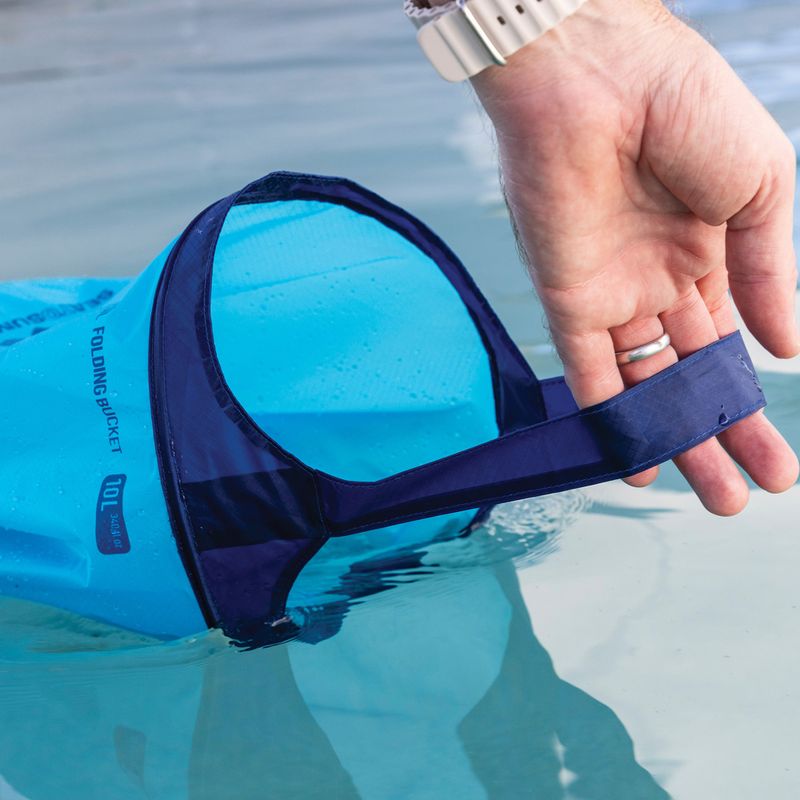 Bucker Sea To Summit Ultra-Sil Folding 10 l blue atoll 3