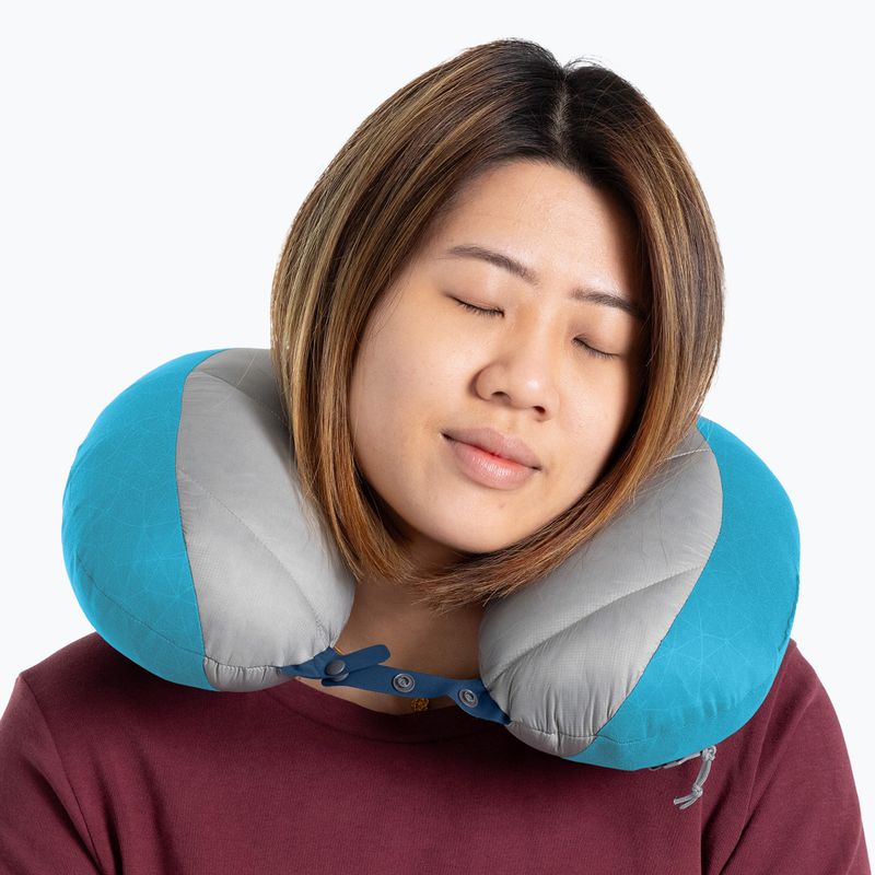 Travel pillow Sea To Summit Aeros Down Travel blue atoll 5