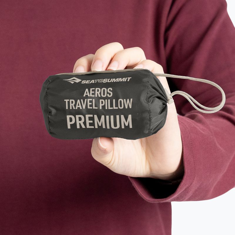 Travel pillow Sea To Summit Aeros Premium Travel jet black 6