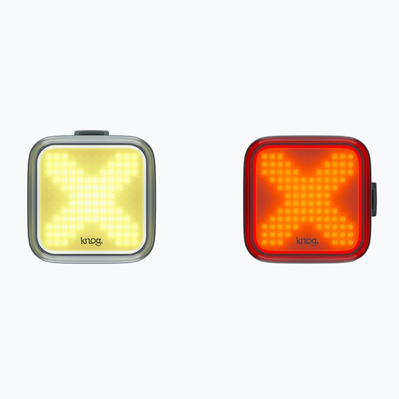 Knog Blinder X Twinpack 12292 front + rear bicycle lamp set