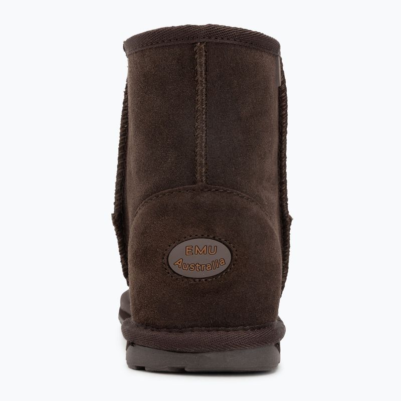 EMU Australia Wallaby Mini Teens snow boots chocolate 6