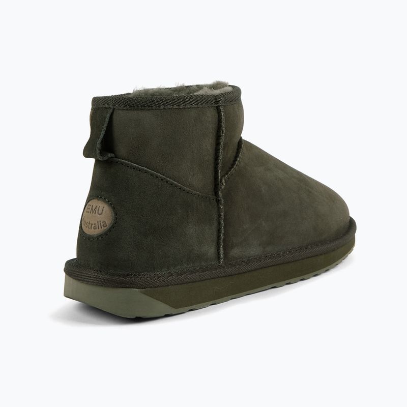 Women's snow boots EMU Australia Stinger Micro dark olive 4