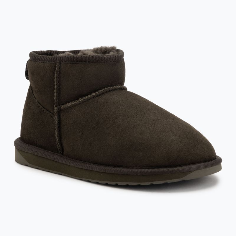 Women's snow boots EMU Australia Stinger Micro dark olive