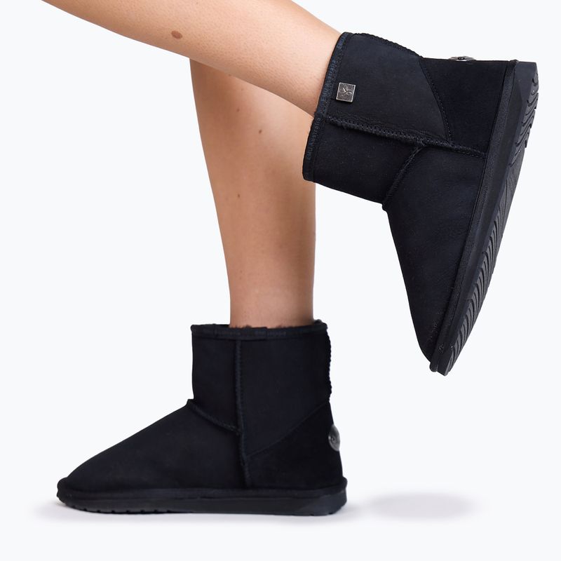 Women's snow boots EMU Australia Platinum Stinger Slim Mini black 8
