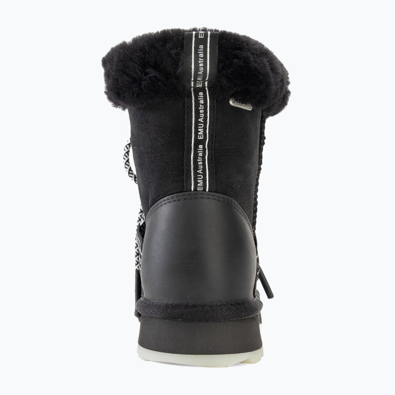 Women's snow boots EMU Australia Blurred black 6