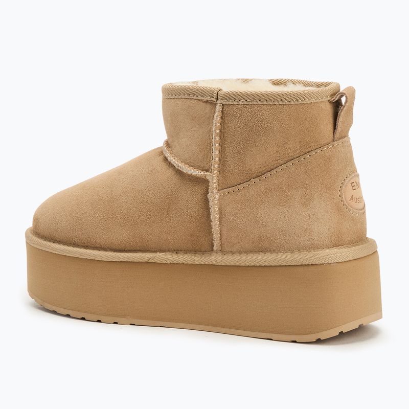 Women's snow boots EMU Australia Stinger Micro Flatform sand 3