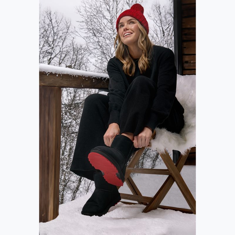 Women's snow boots EMU Australia Sharky Mini black/cherry 14